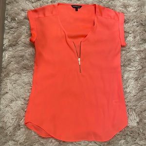 Express Zip Front Blouse